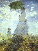 Claude Monet Woman with a Parasol china oil painting reproduction